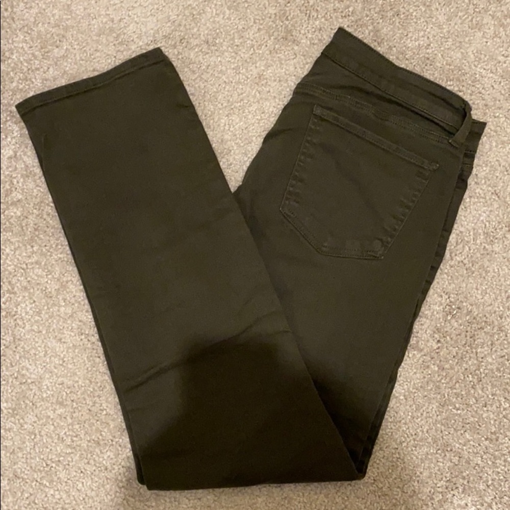 Dark green straight leg Lucky jeans size 30
